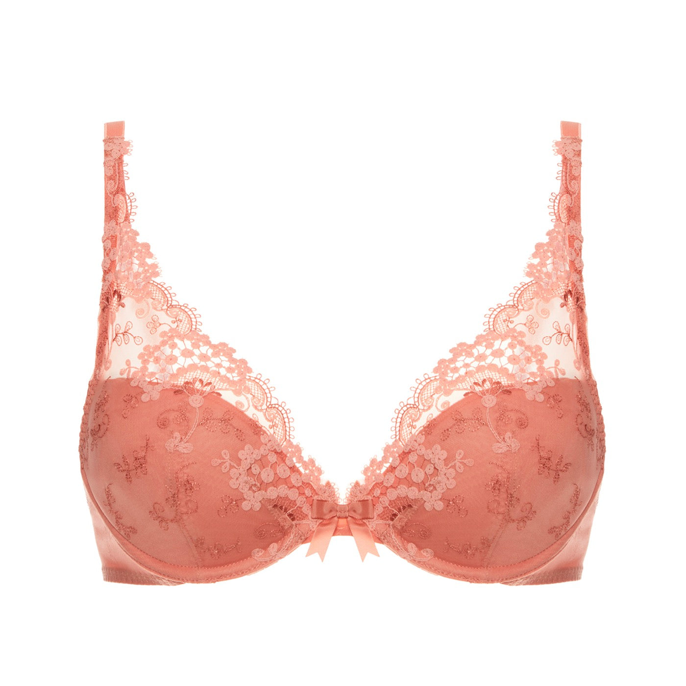 Sujetador Push-Up Triangular Wish - Rose Ginger