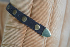 Chocolate Stud Belt