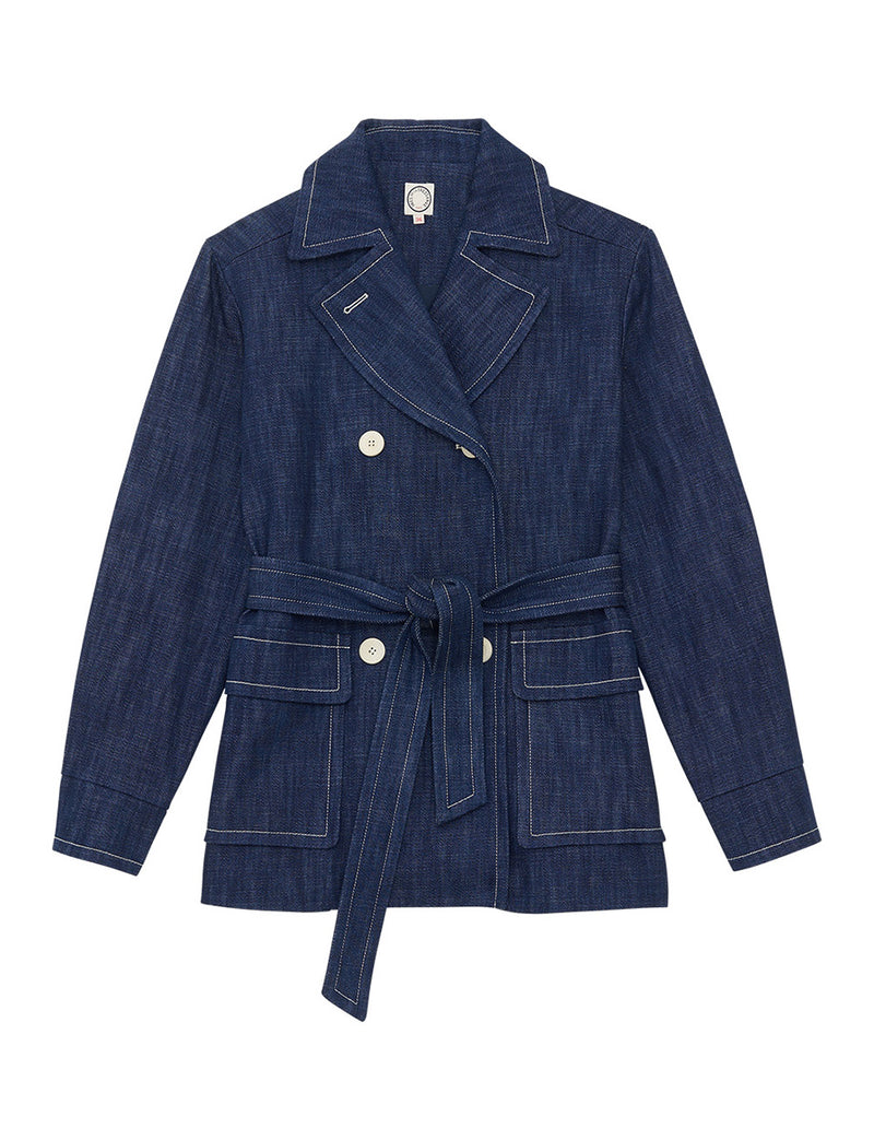 Romaric Coat - Blue