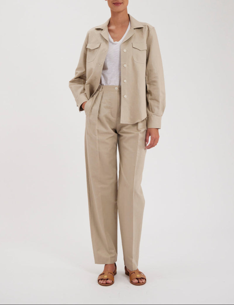 Chemise Evana - Beige