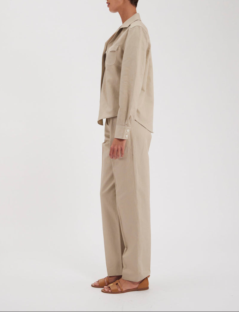 Chemise Evana - Beige