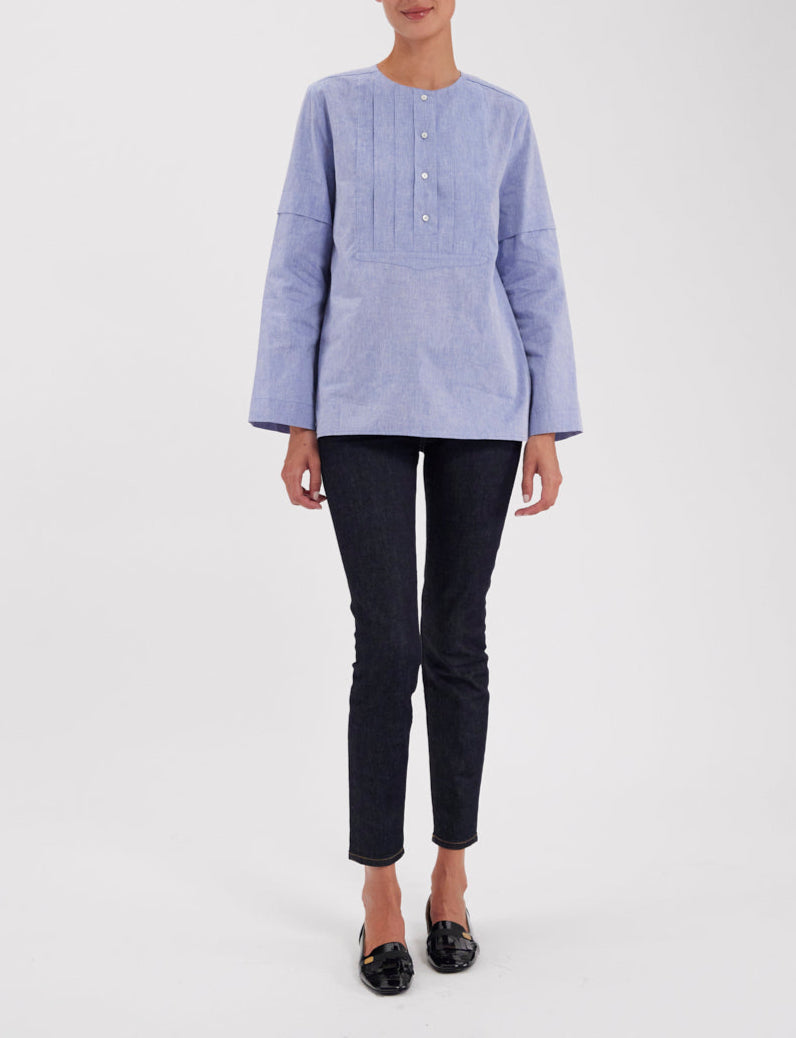 Nanette Top - Blue