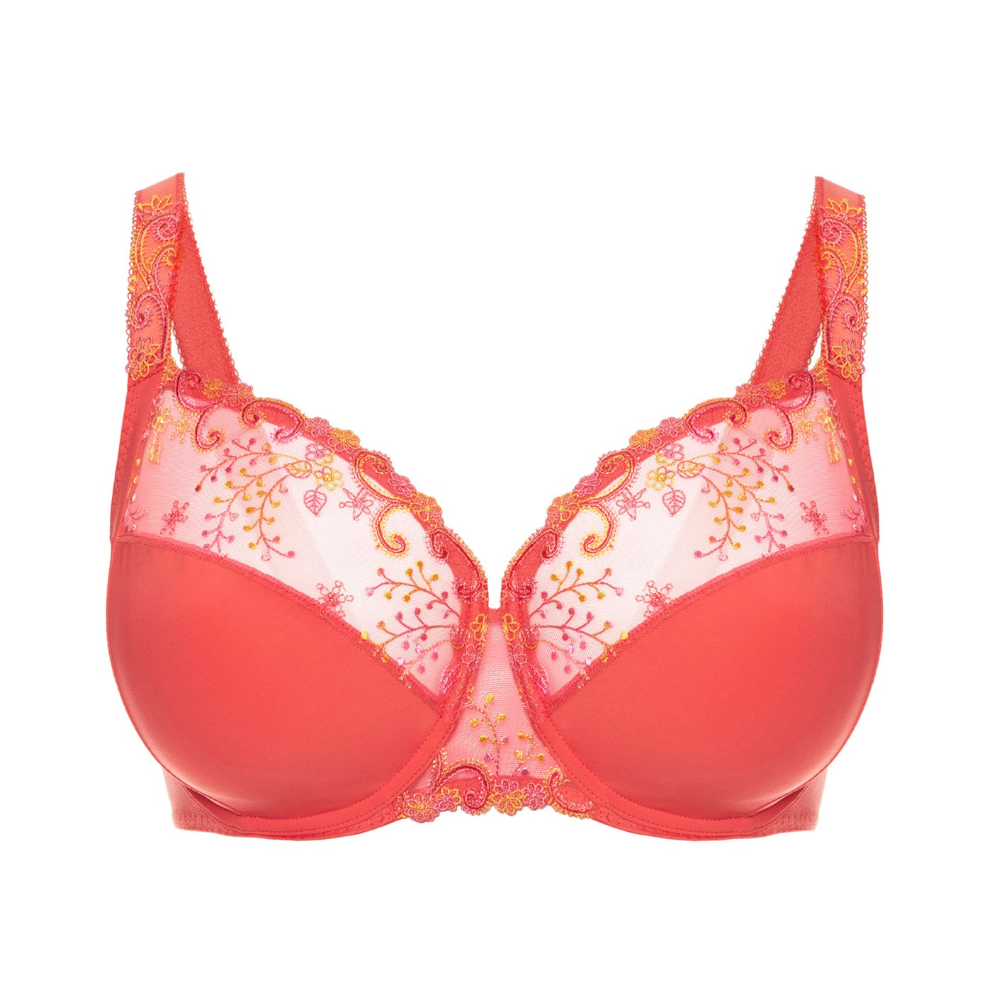 Delice Full Cup Underwired Bra - Mango