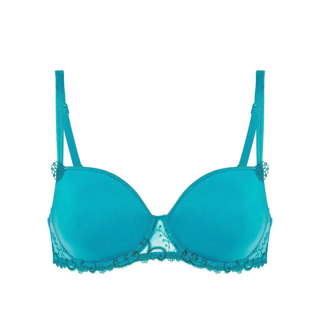 Reggiseno Imbottito Modellato Spacer 3D Delice - Blu Atollo