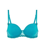 Reggiseno Imbottito Modellato Spacer 3D Delice - Blu Atollo
