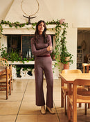 Pull Mila - Aubergine