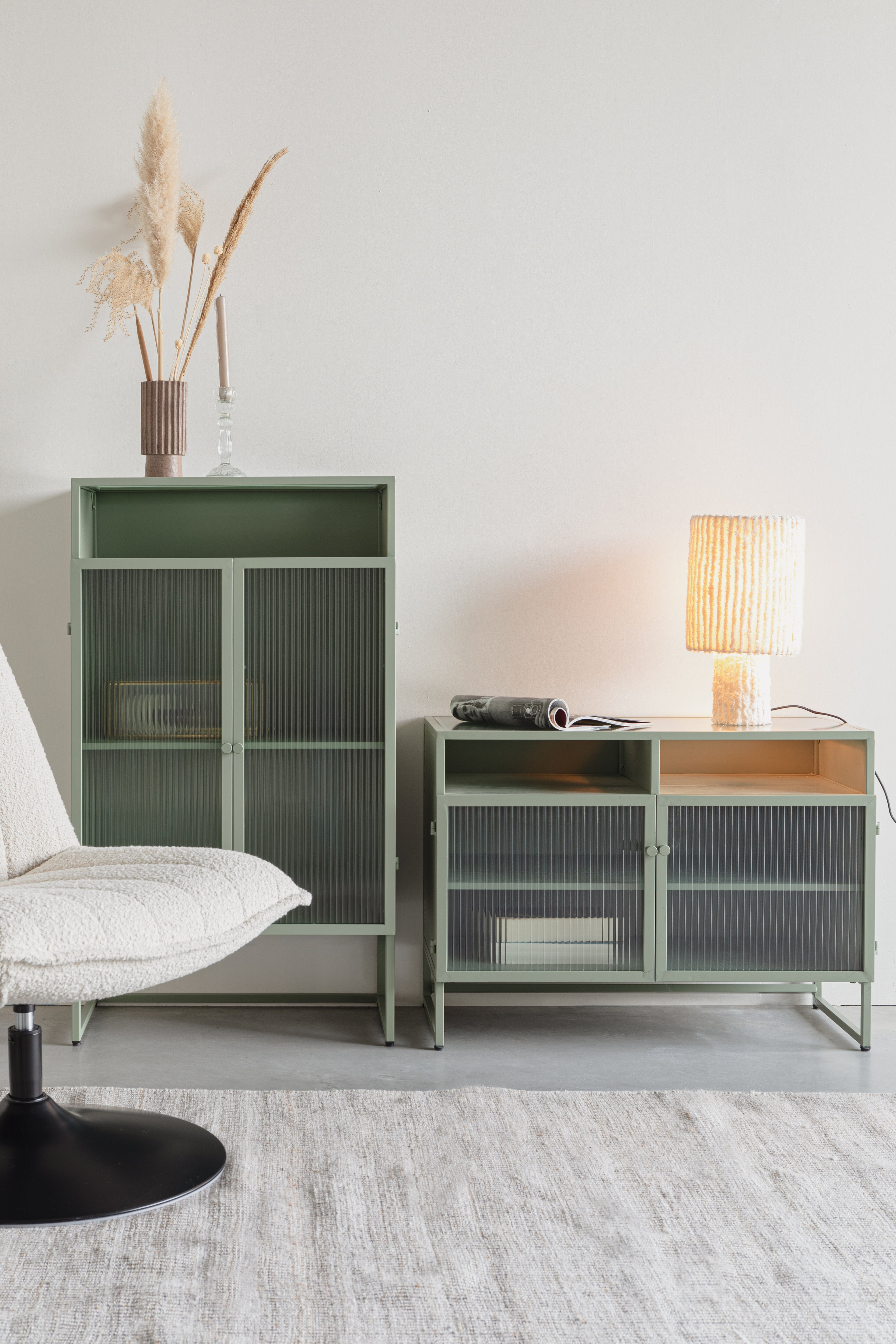 Medium Grass - Wardrobe - MDF - Green