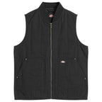 Canvas Quilted Gilet - Black - Men