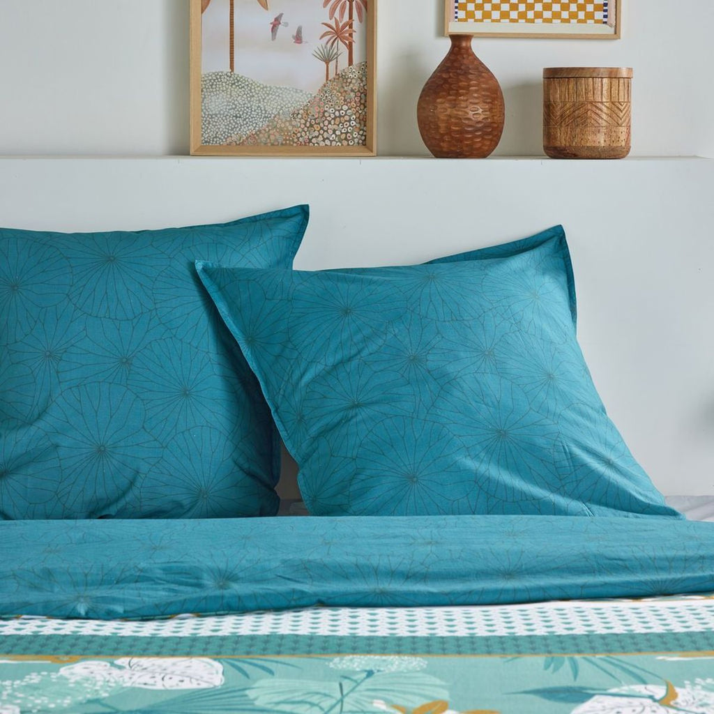 Sunshine - Juego de Cama Motivo 19.27 - Azul