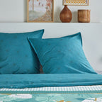 Sunshine - Juego de Cama Motivo 19.27 - Azul