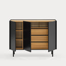 Arista - Buffet - Noir & Chêne