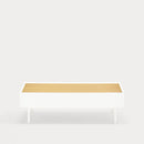 Arista - Table Basse - Blanc & Chêne
