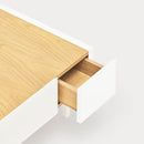 Arista - Table Basse - Blanc & Chêne