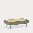 Arista - Table Basse - Vert & Chêne
