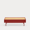 Arista - Table Basse - Bordeaux & Chêne