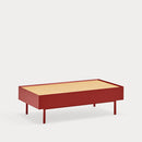 Arista - Table Basse - Bordeaux & Chêne