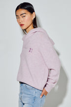 Le Sweatshirt Eddie Broderie Leo Black