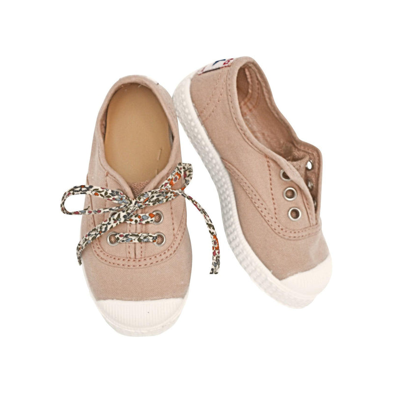 Sandales Réglables Et Souples Aimélia - Cuir Taupe - Fille