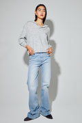Le Sweatshirt Eddie Broderie Leo Black