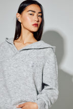 Le Sweatshirt Eddie Broderie Leo Black
