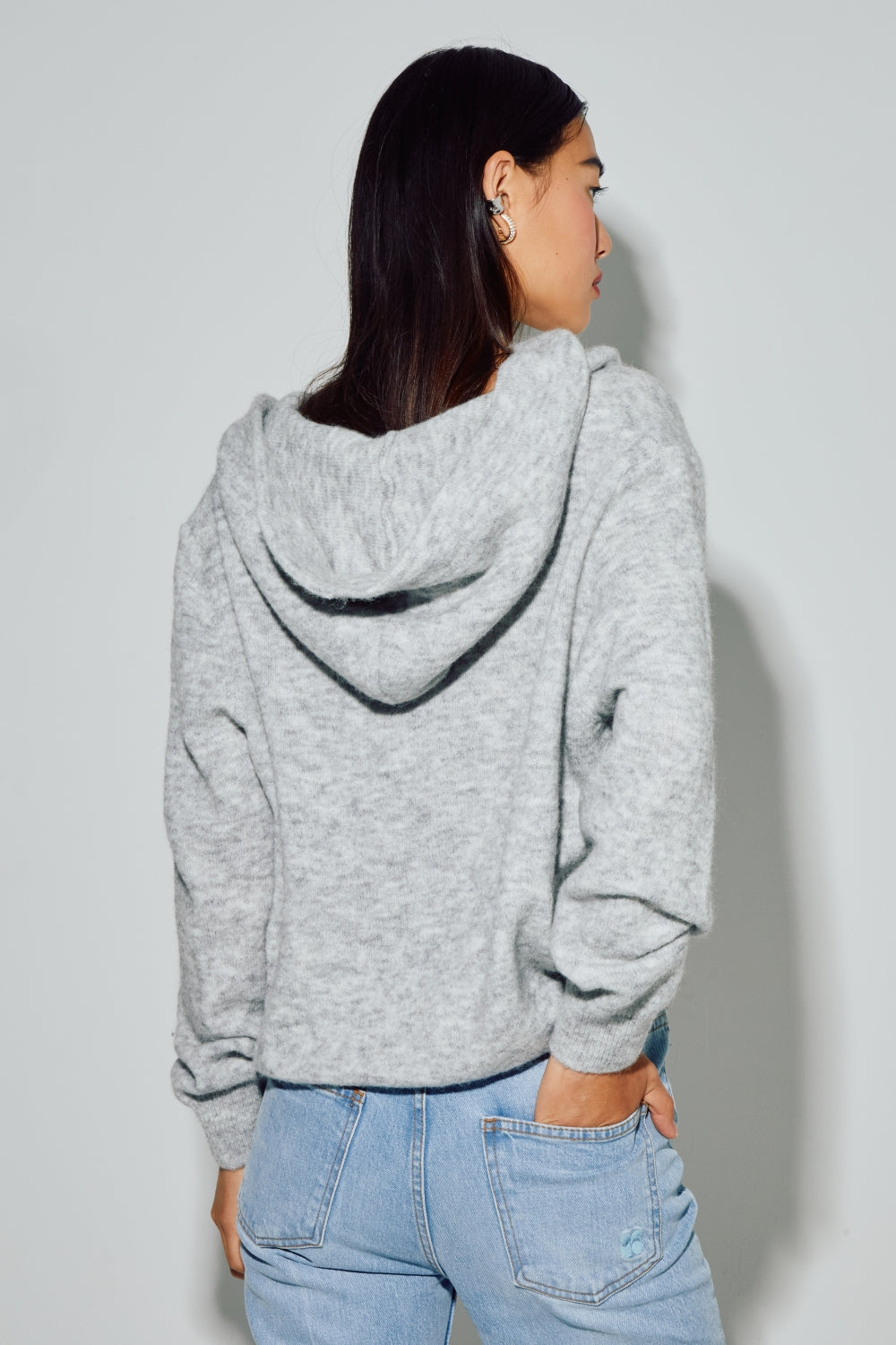 Le Sweatshirt Eddie Broderie Leo Black