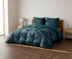 Reno - Parures de Lit de Couette 3pcs - 100% Coton 57 fils/cm2 - Imprimé