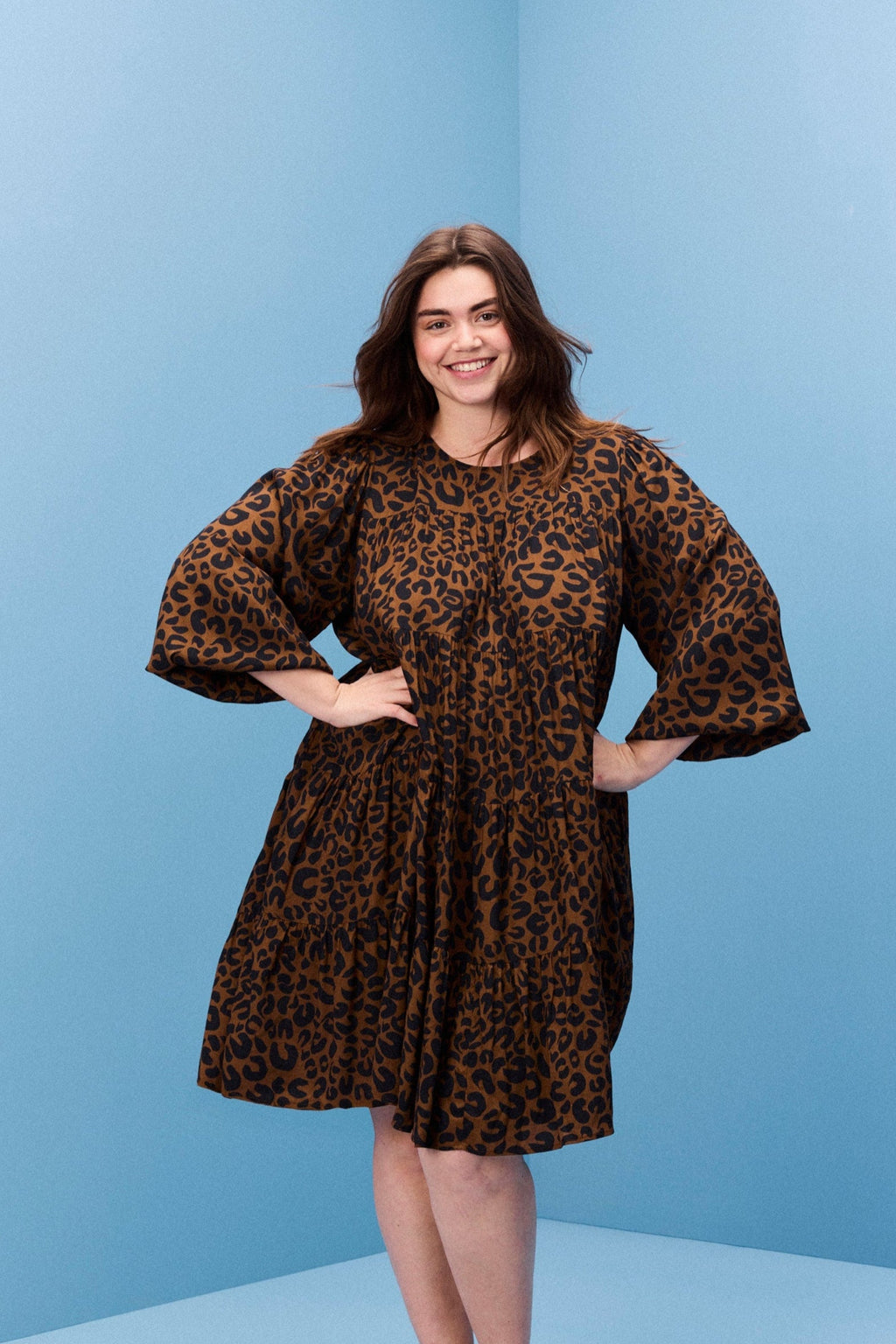 Kjole Jenny - Leopard