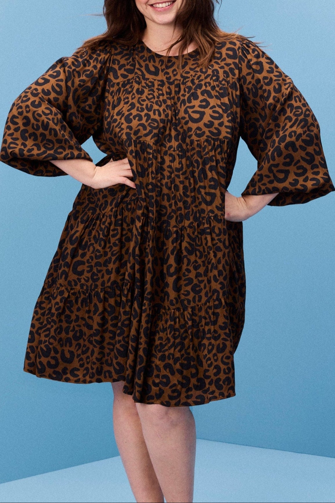 Kjole Jenny - Leopard