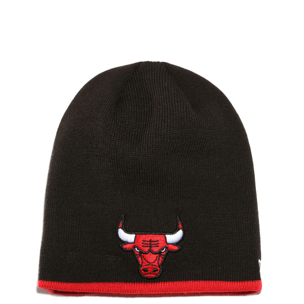 Bonnet Homme New Era Team Skull Knit Chicago Bulls