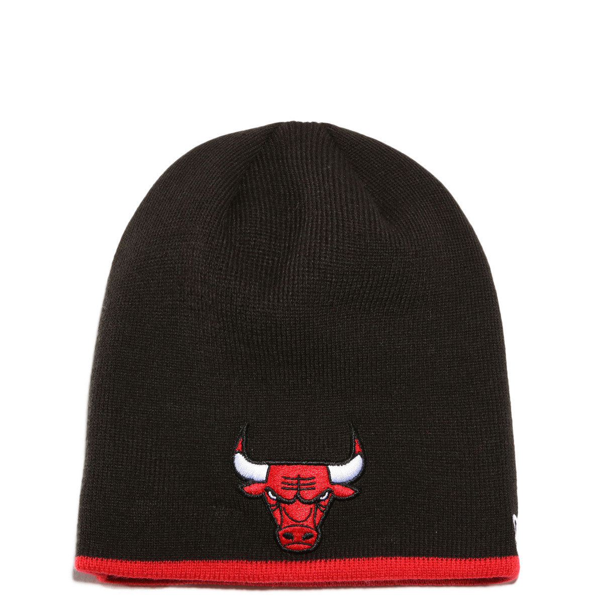 Bonnet Homme New Era Team Skull Knit Chicago Bulls