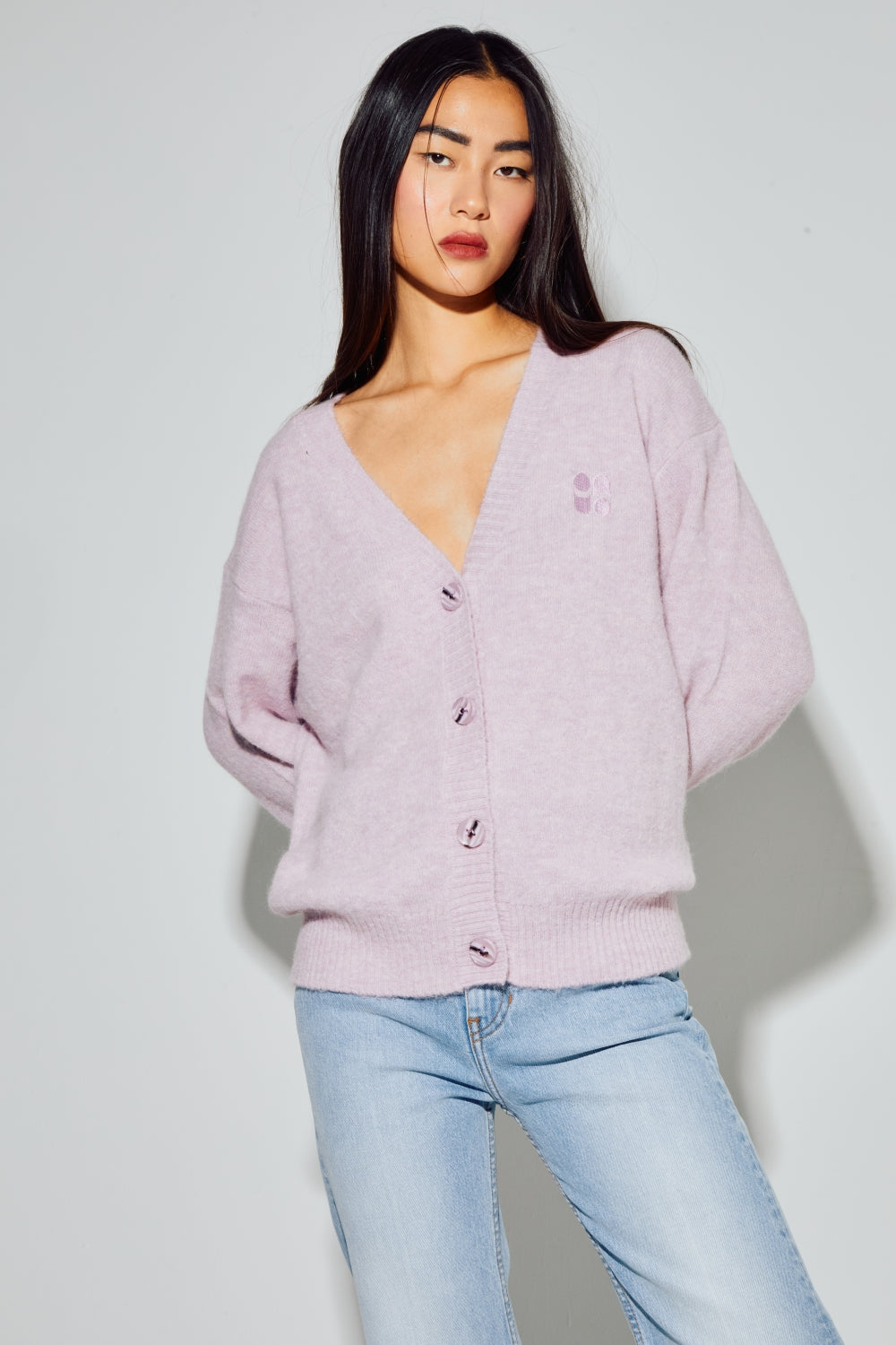 Le Sweatshirt Eddie Broderie Leo Black