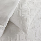 Parure Effet Matiere - Parure De Lit - Craie