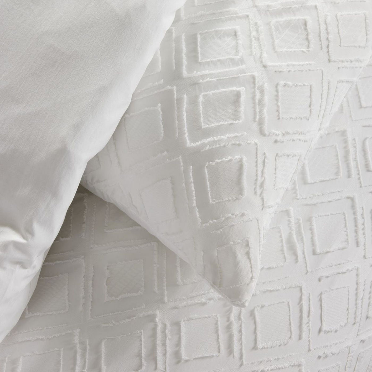Parure Effet Matiere - Parure De Lit - Craie