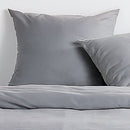 Parure De Lit - Parure Effet Lavé - Gris