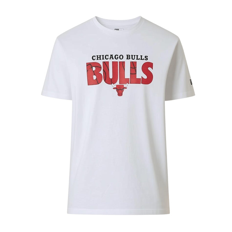 Tee-Shirt New Era Chicago Bulls Nba Wordmark