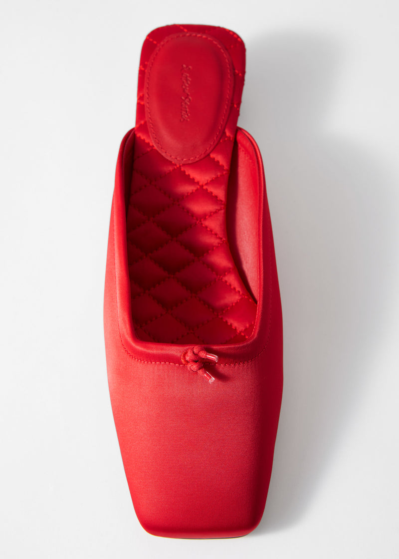 Zapatos Imani Mule Pump - Rojo - Mujer