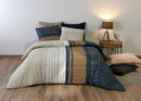 Romanesque Duvet Cover Set - 100% Cotton 57 Thread Count - Printed