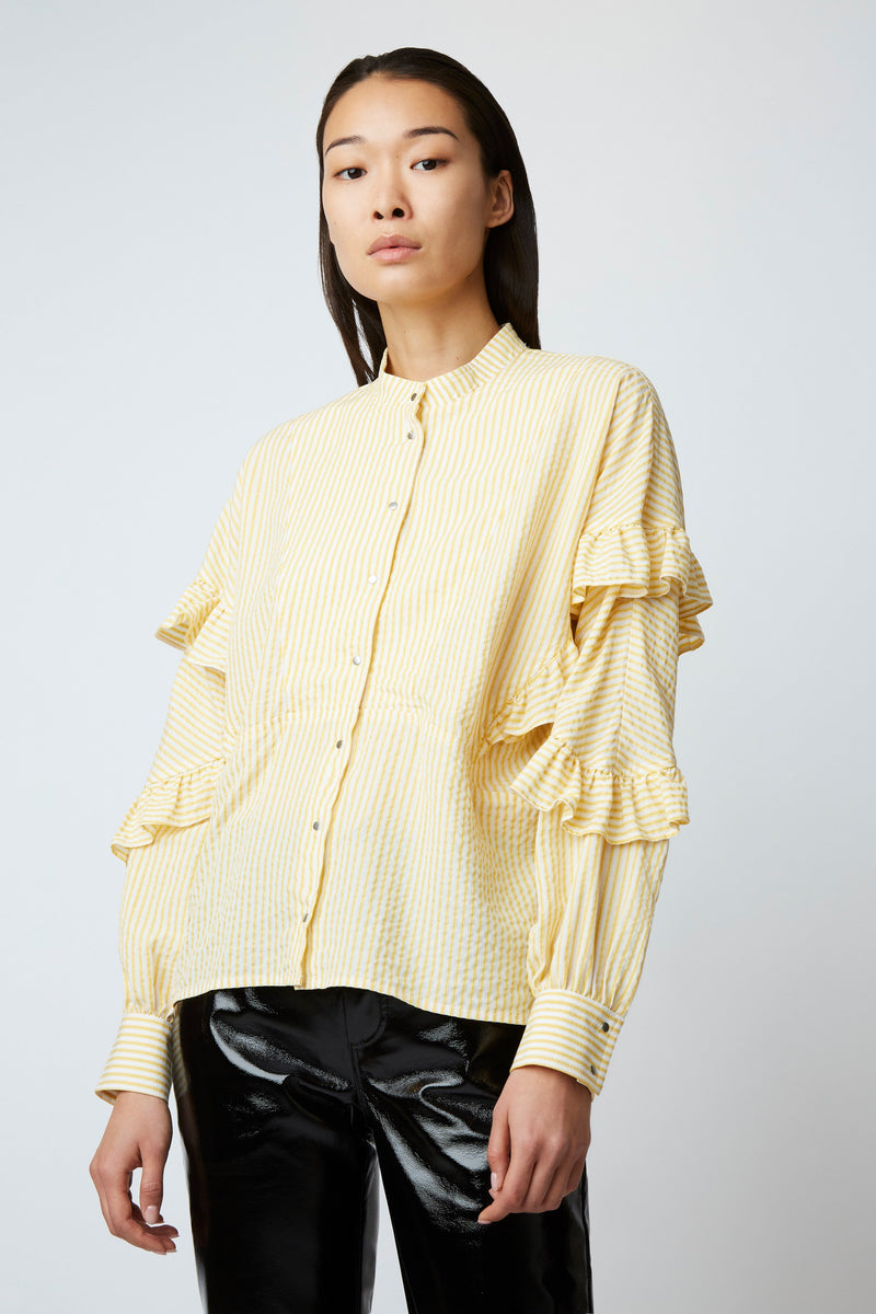 CHEMISE EDGARD TRANSAT JAUNE IMPERIAL