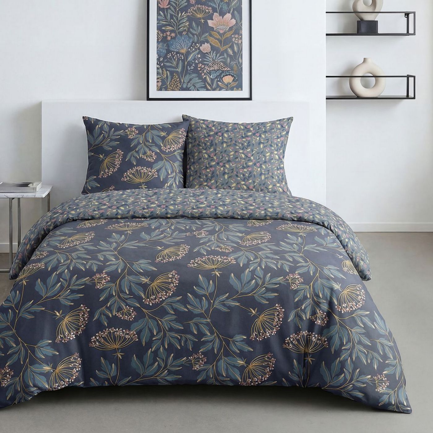 Sunshine - Parure De Lit Motif 20.21 - Navy