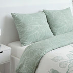 Sunshine - Parure De Lit Motif 20.23 - Celadon