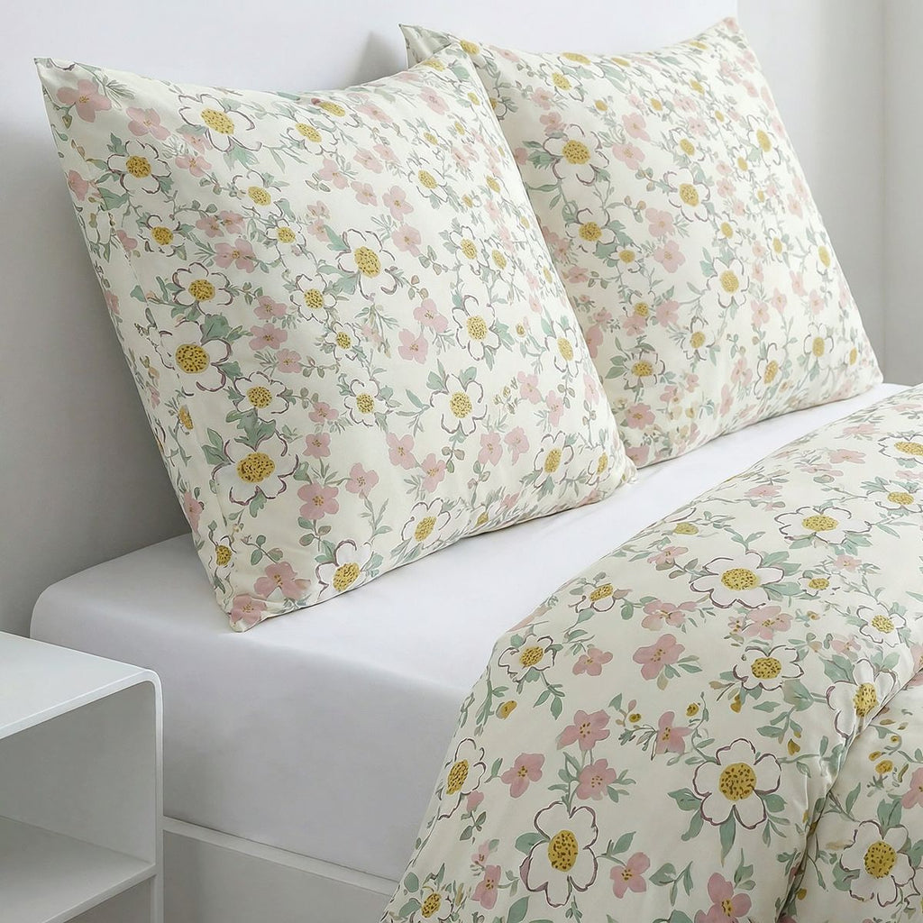 Sunshine - Parure De Lit Motif 20.30 - Craie
