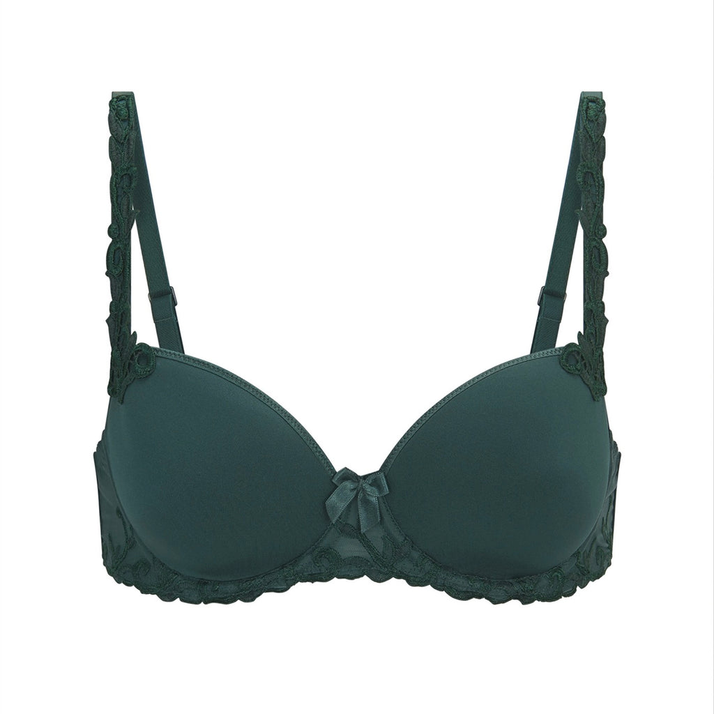 Andora 3D Spacer Moulded Padded Bra - Agate Green
