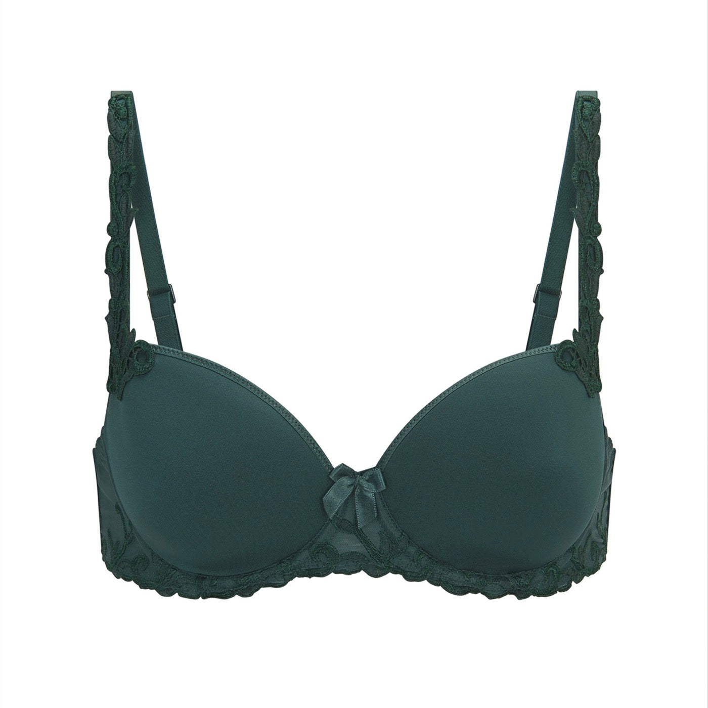 Andora 3D Spacer Moulded Padded Bra - Agate Green