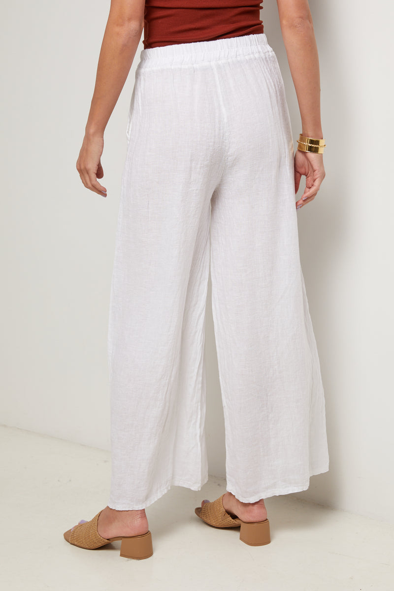 Trousers - White - Women