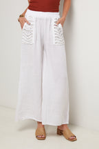 Pantalón - Blanco - Mujer