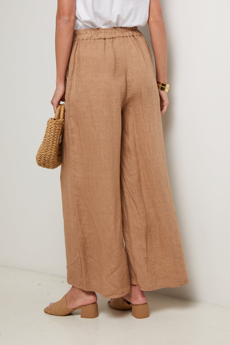 Pantalón - Camel - Mujer