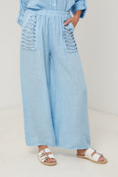 Pantalones - Índigo - Mujer