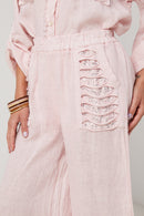 Trousers - Pink - Women