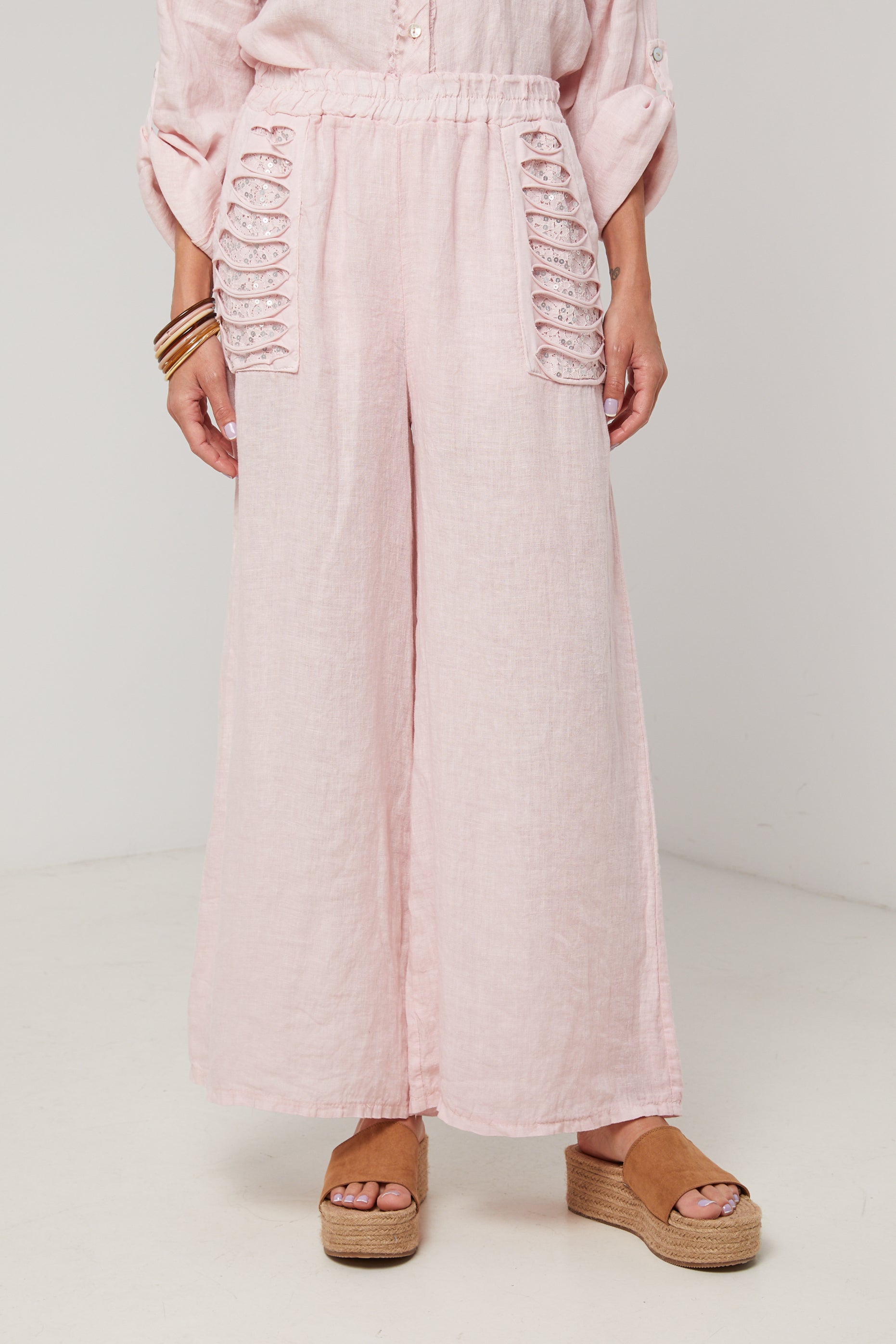 Pantalón - Rosa - Mujer