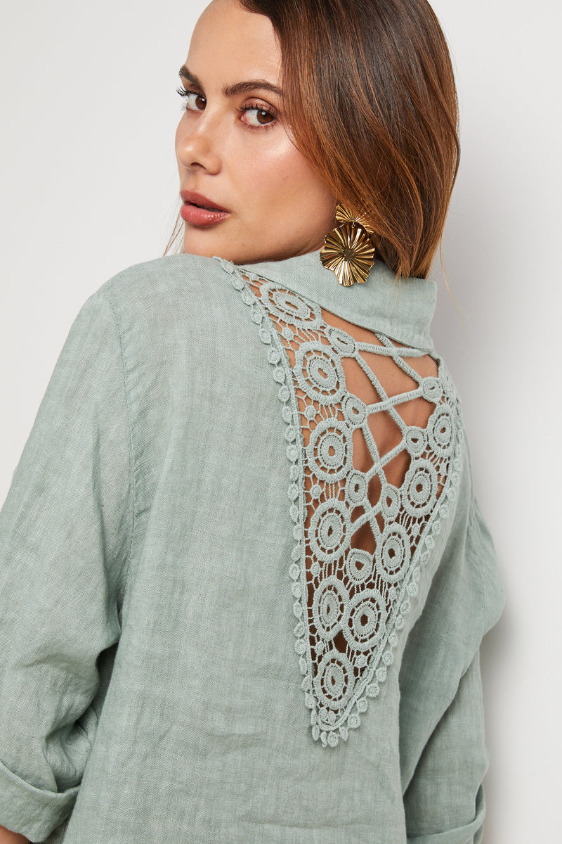 Camisa - Verde - Mujer